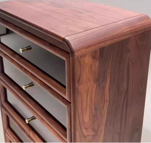 Multi-Functional Wooden Storage Cabinet for Home and Office