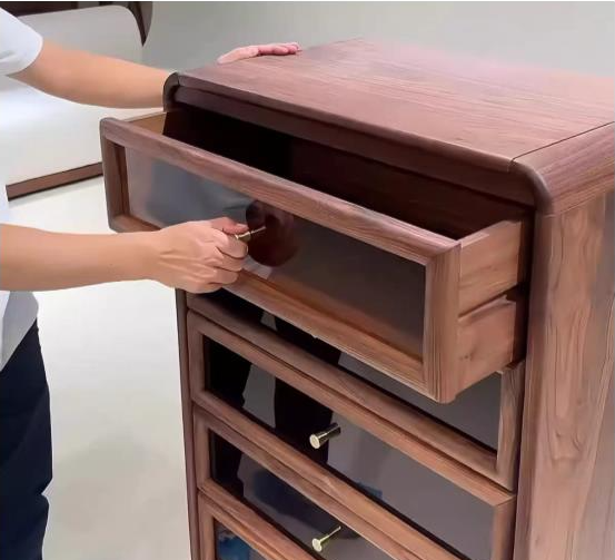 Multi-Functional Wooden Storage Cabinet for Home and Office