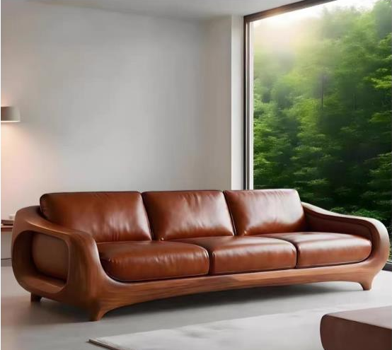 Luxury Genuine Leather Sofa Set for Living Room Furniture